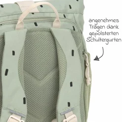 Rucksack Mini Rolltop Backpack - Happy Prints - Light Olive