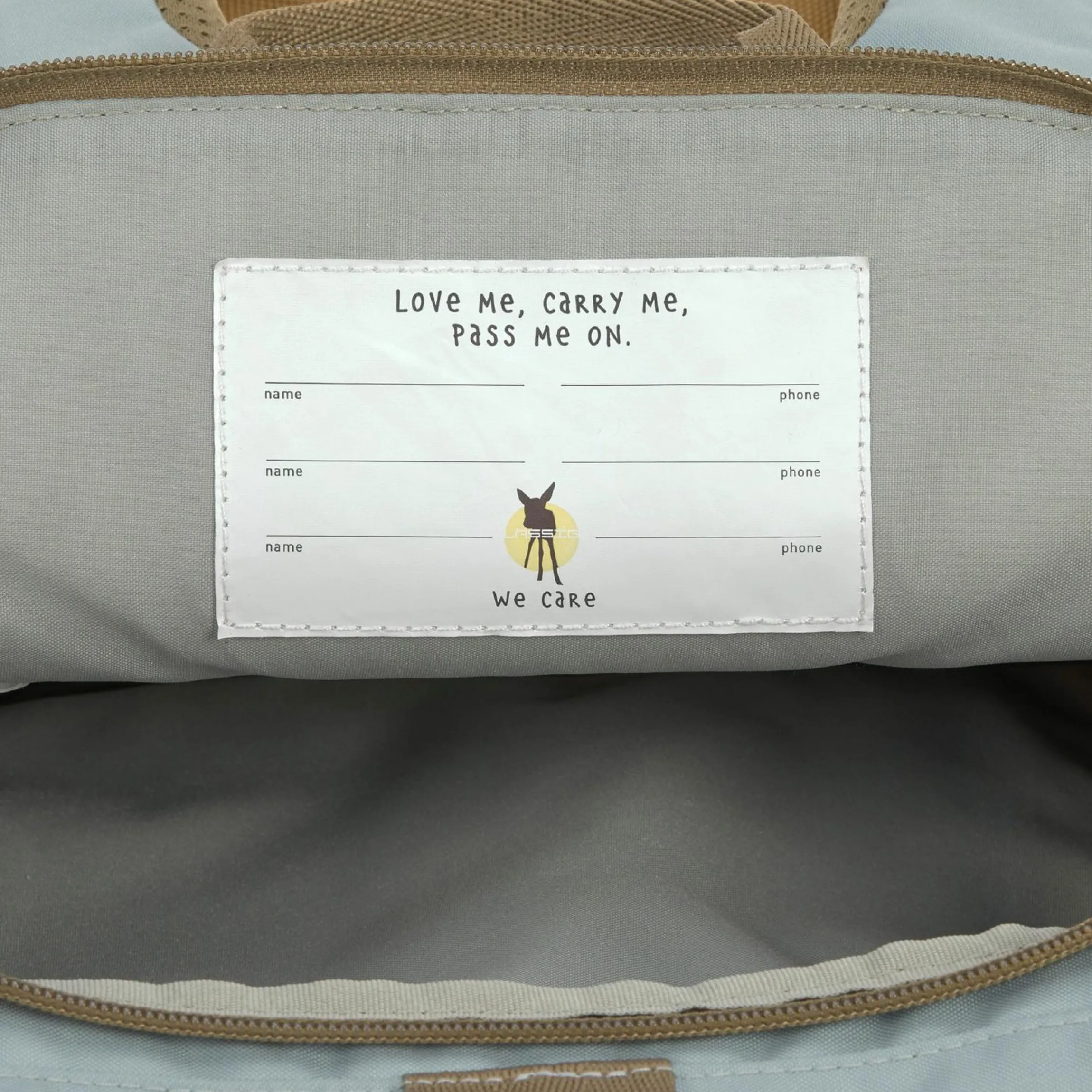 Rucksack Mini Rolltop Backpack - Nature Olive