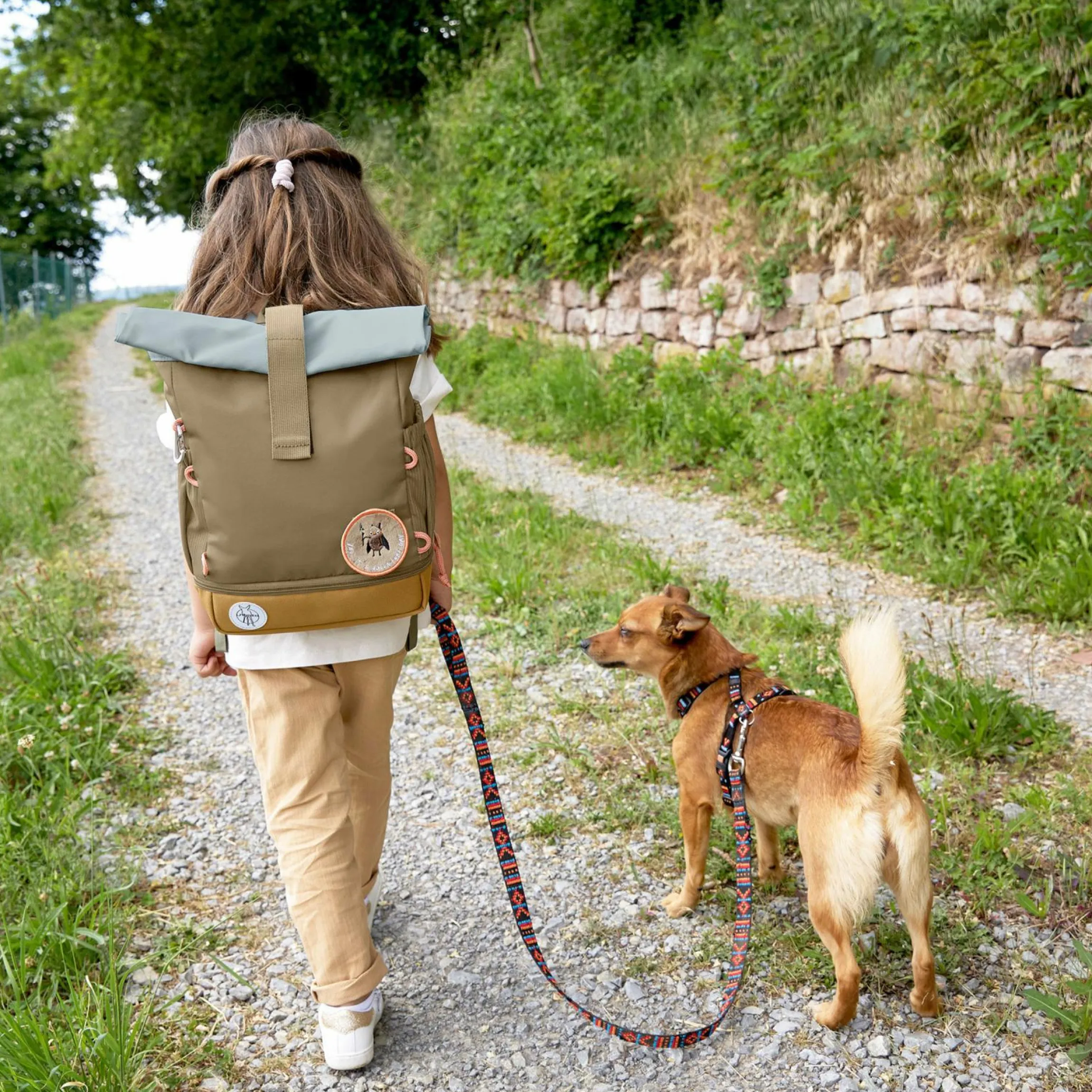 Rucksack Mini Rolltop Backpack - Nature Olive