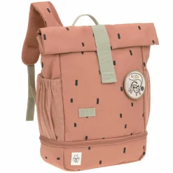 Rucksack Mini Rolltop Backpack - Happy Prints - Caramel