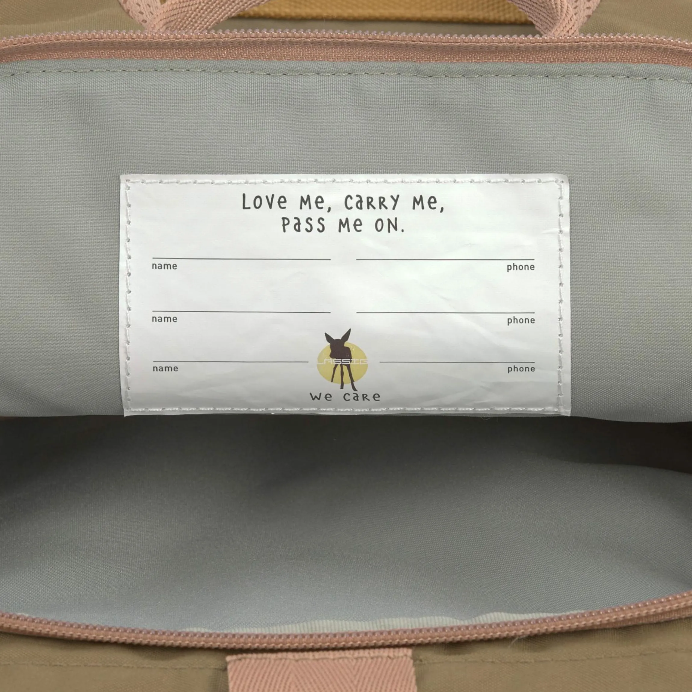 Rucksack Mini Rolltop Backpack - Nature Hazelnut