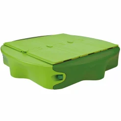 Sandkasten Sandy mit Hardcover 138 x 138 cm - Grün