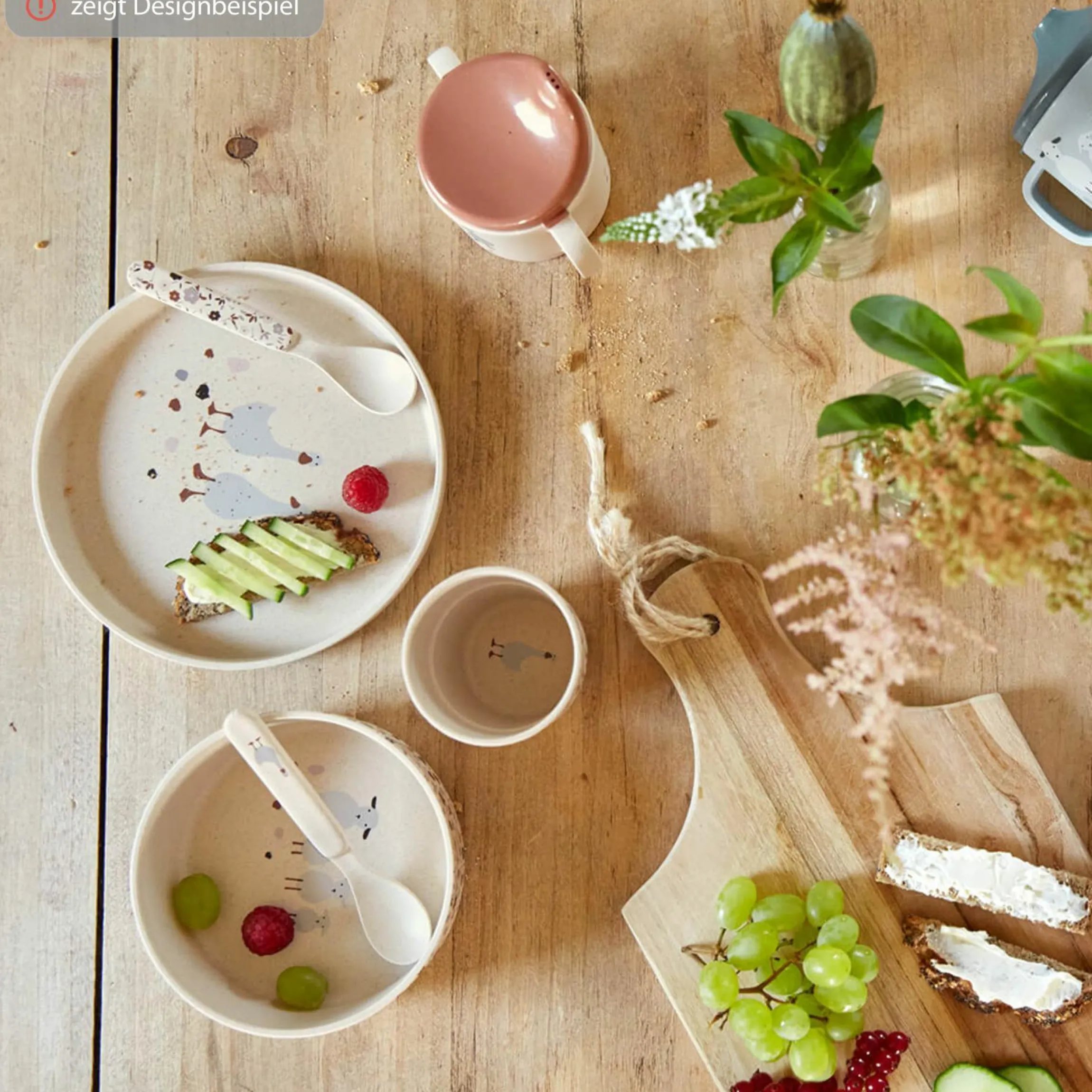 Schale Bowl - Happy Rascals Heart - Lavender