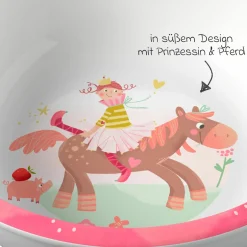 Schale rutschhemmend - Prinzessin & Pferd