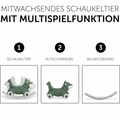 Schaukeltier / Rutscher 1st Rocker - Fox Green