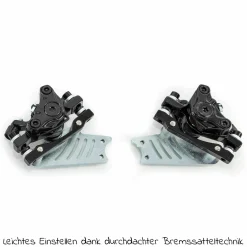 Scheibenbremsen Nachrüstset für Qeridoo Fahrradanhänger