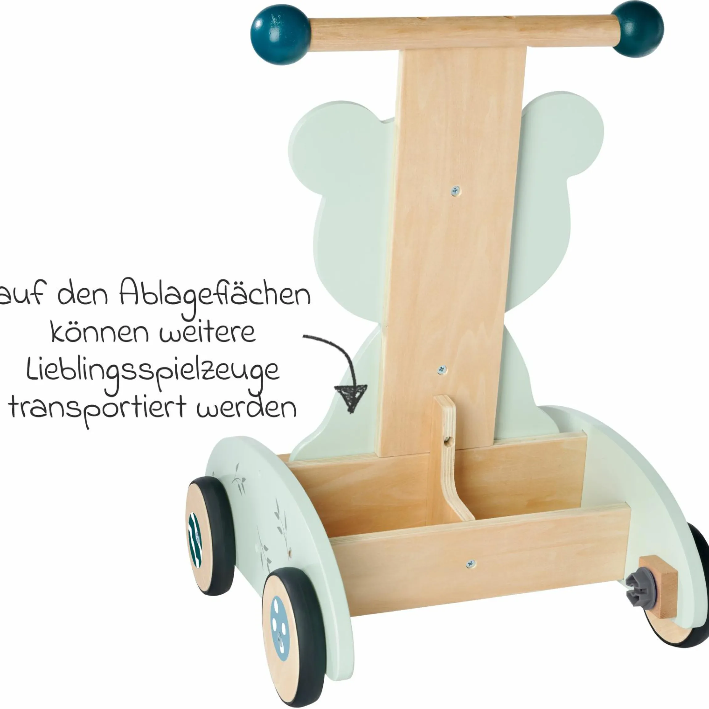 Schiebe-Lauflernwagen - Panda