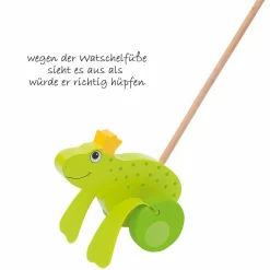 Schiebetier Froschkönig mit Watschelfüßen