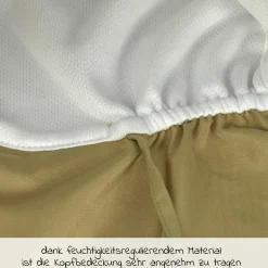 Schirmmütze mit Nackenschutz LSF Sun Protection Flap Hat - Moss - Gr. 43/45