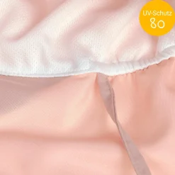 Schirmmütze mit Nackenschutz LSF Sun Protection Flap Hat - Pink - Gr. 43/45