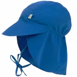 Schirmmütze mit Nackenschutz LSF Sun Protection Flap Hat - Blue - Gr. 43/45