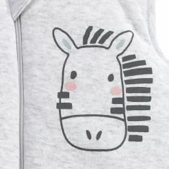 Schlafsack Jumper - Safari - Hellgrau Melange - Gr. 92
