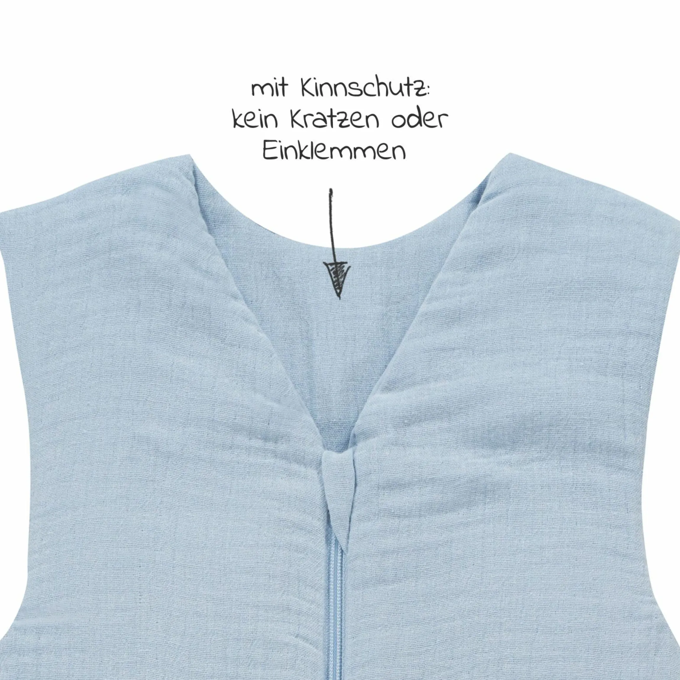 Schlafsack mit Füßen 4 Season Sleep Overall Mull - Sky Way - Gr. 70
