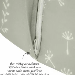 Schlafsack Organic wattiert - Wildflower - Gr. 70