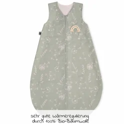 Schlafsack Organic wattiert - Wildflower - Gr. 70