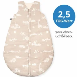 Schlafsack Organic wattiert - Jungle Dream - Gr. 70