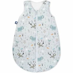 Schlafsack wattiert - Jersey Smart Friends - Gr. 56