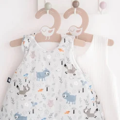 Schlafsack wattiert - Jersey Smart Friends - Gr. 56