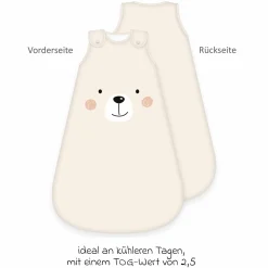 Schlafsack wattiert - Little Bear - Gr. 70 cm