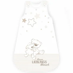 Schlafsack wattiert Jersey - Kleiner Lieblingsmensch - Gr. 70 cm