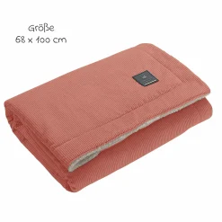 Schmusedecke Cord für die Wanne, Schale oder Kinderwagen 68 x 100 cm - Siena
