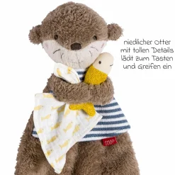 Schmusetuch / Schnuffeltuch - Otter