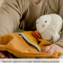 Schmusetuch / Schnuffeltuch Sunshine NATUR - Schaf