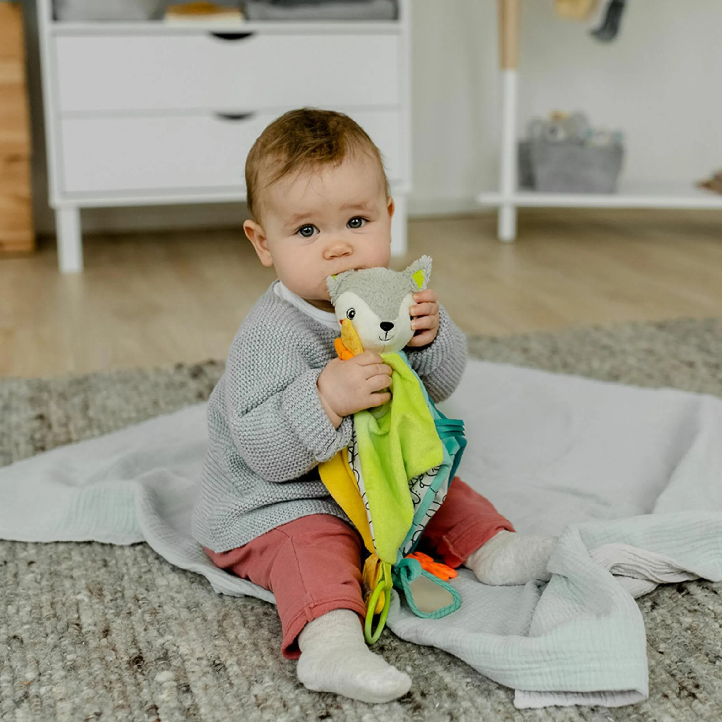 Schmusetuch Fuchs Deluxe 39 cm - DoBabyDoo