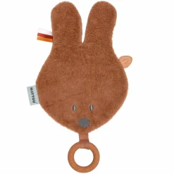 Schmusetusch mit Silikon-Ring Hase 33 cm - Susie & Bonnie - Rust
