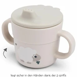 Schnabeltasse Foodie - Tiny Farm - Sand