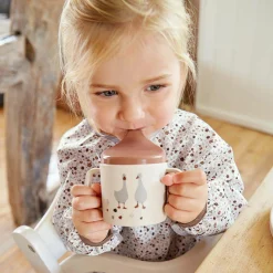 Schnabeltasse mit Doppelgriff - Tiny Farmer - Sheep & Goose