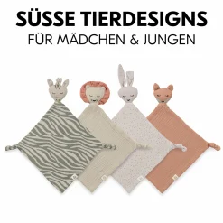 Schnuffeltuch Cuddle N Play Animals - Zebra Sage