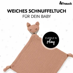 Schnuffeltuch Cuddle N Play Animals - Fox Cork
