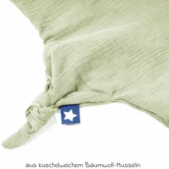 Schnuffeltuch Musselin - Lime