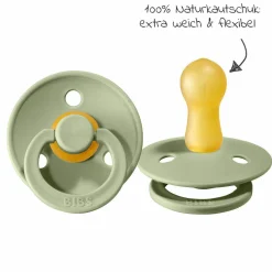 Schnuller - Colour 2er Pack - Ivory / Sage - Gr. 6-18 M
