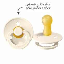 Schnuller - Colour 2er Pack - Ivory / Sage - Gr. 6-18 M