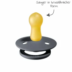 Schnuller - Colour 2er Pack - Baby Blue / Iron - Gr. 6-18 M