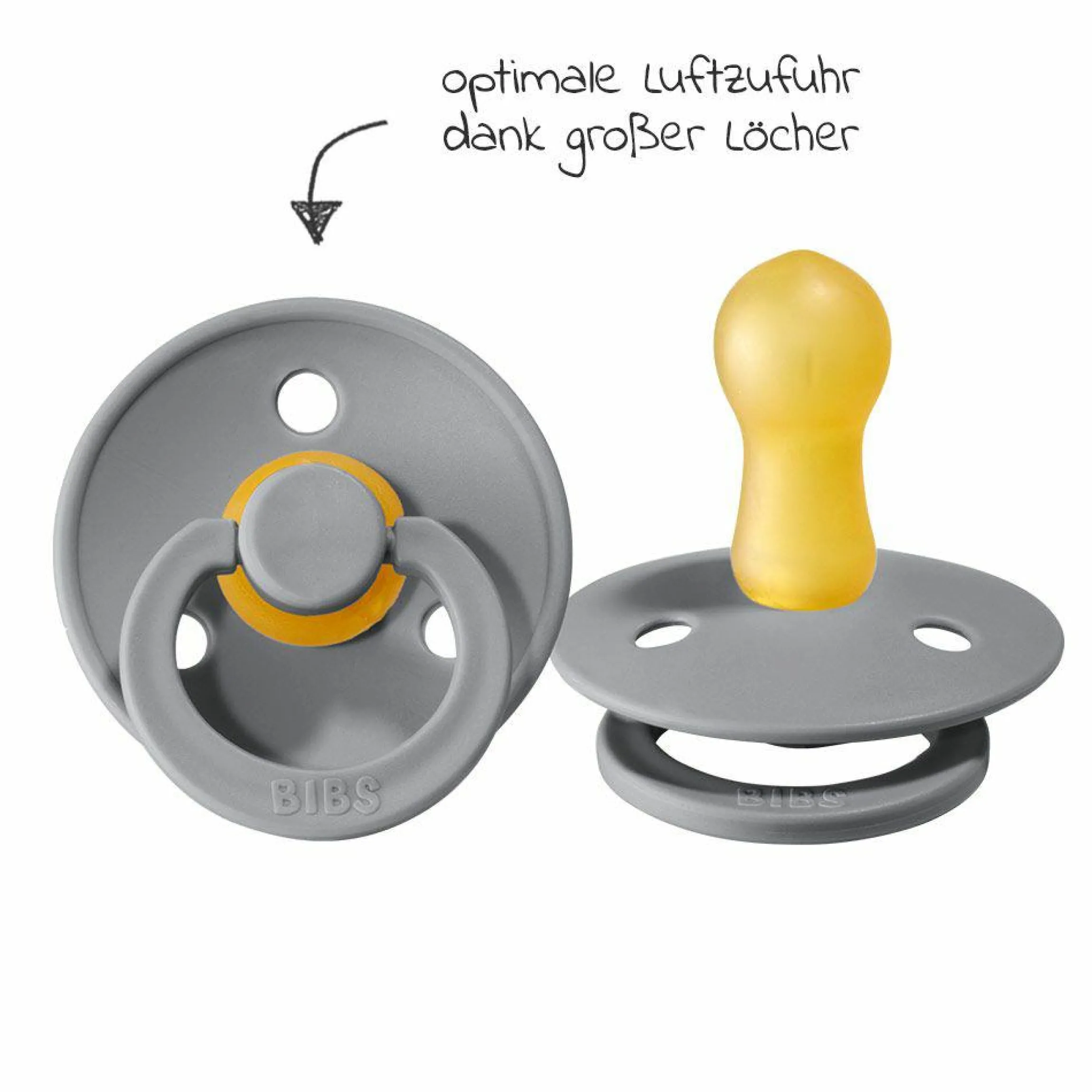 Schnuller - Colour 2er Pack - Sage / Cloud - Gr. 6-18 M
