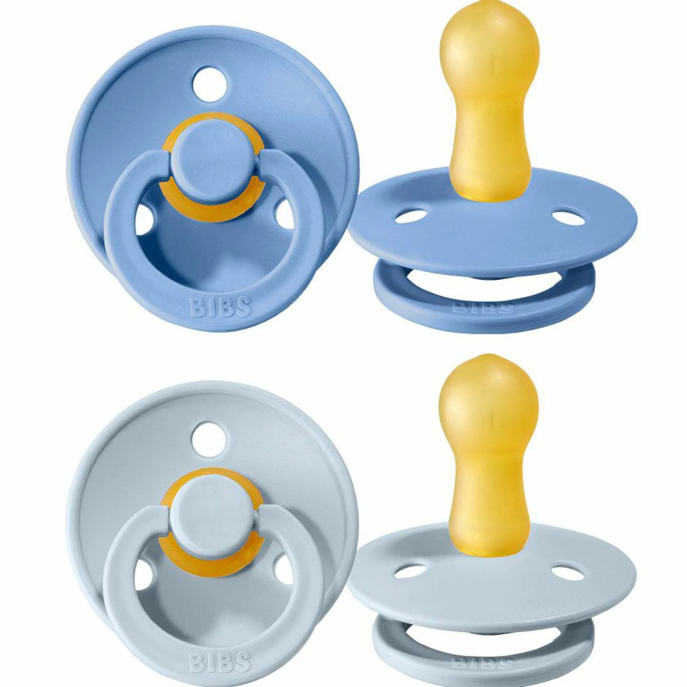 Schnuller - Colour 2er Pack - Sky Blue / Baby Blue - Gr. 6-18 M