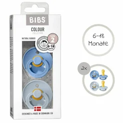 Schnuller - Colour 2er Pack - Sky Blue / Baby Blue - Gr. 6-18 M