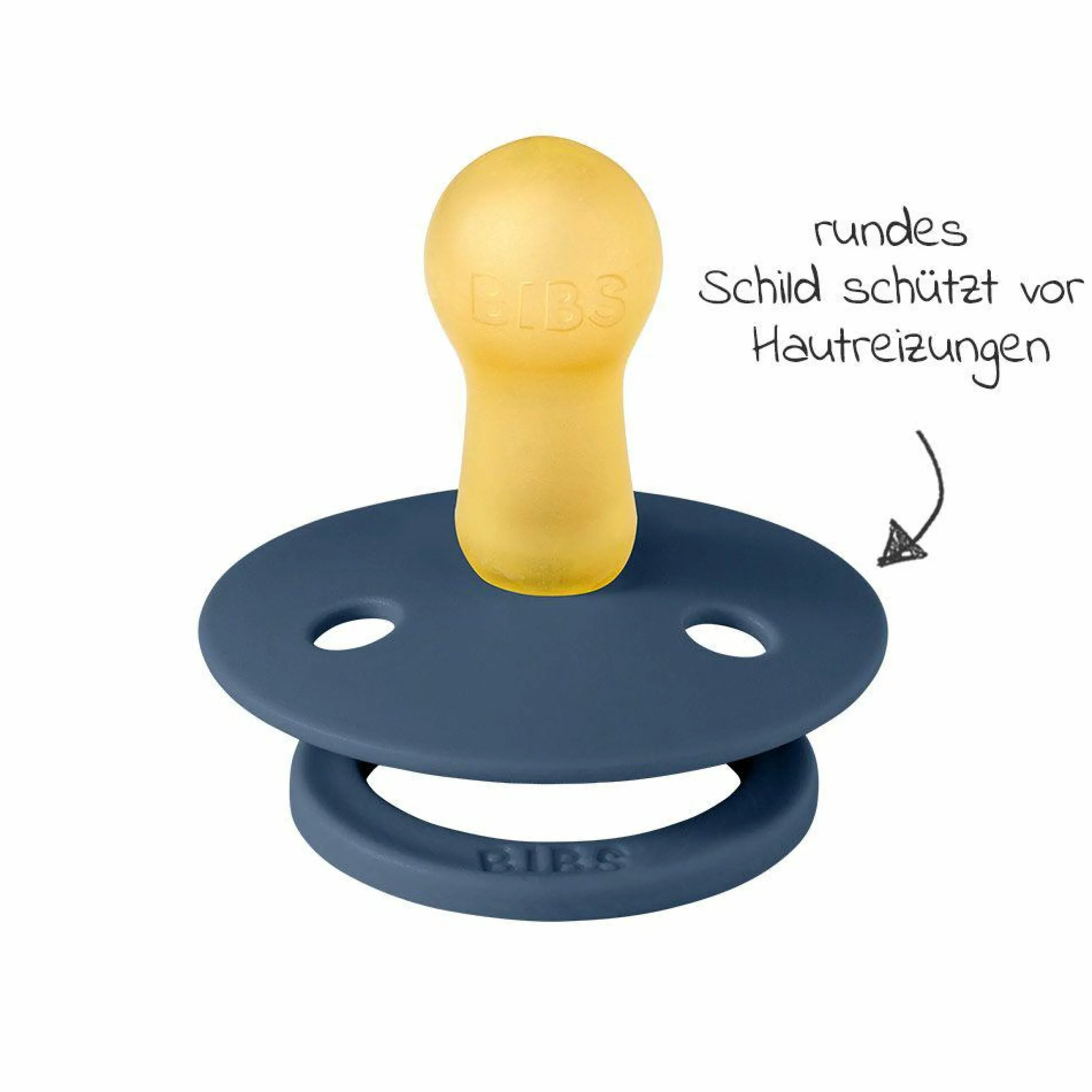 Schnuller - Colour 2er Pack - Sky Blue / Steel Blue - Gr. 6-18 M