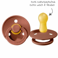 Schnuller - Colour 2er Pack - Blush / Woodchuck - Gr. 6-18 M