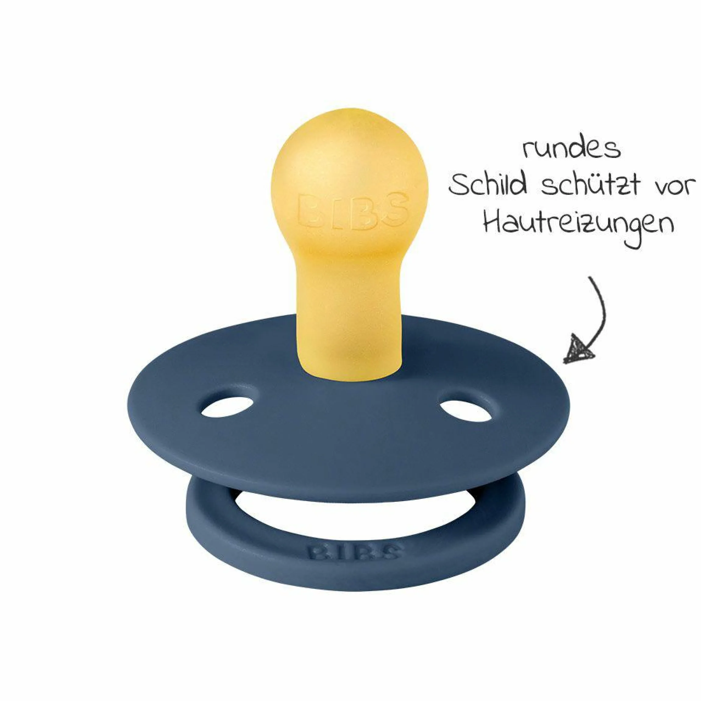 Schnuller - Colour 2er Pack - Sky Blue / Steel Blue - Gr. 0-6 M