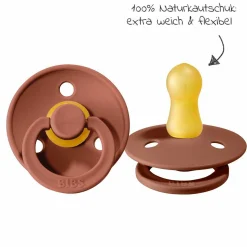 Schnuller - Colour 2er Pack - Blush / Woodchuck - Gr. 0-6 M