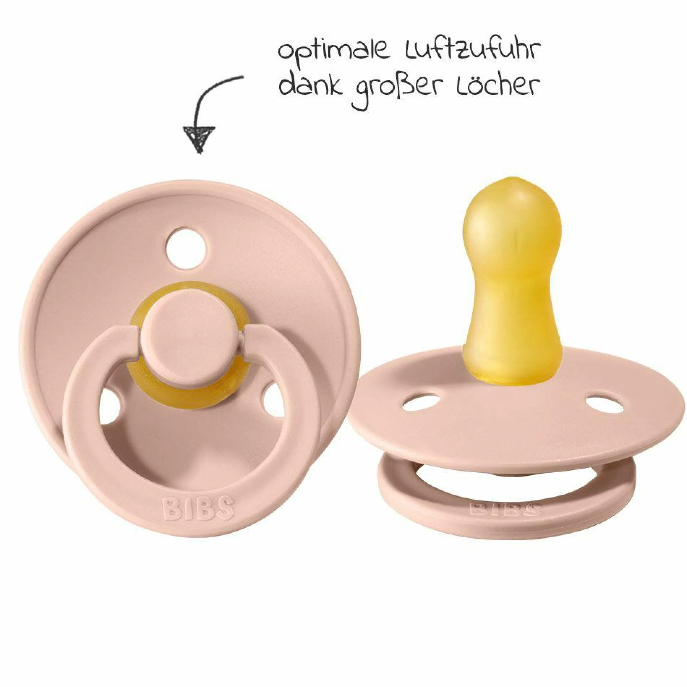 Schnuller - Colour 2er Pack - Blush / Woodchuck - Gr. 0-6 M