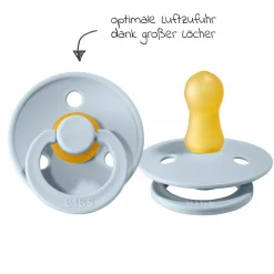 Schnuller - Colour 2er Pack - Baby Blue / Iron - Gr. 0-6 M