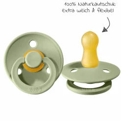 Schnuller - Colour 2er Pack - Ivory / Sage - Gr. 0-6 M