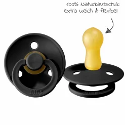 Schnuller - Colour 2er Pack - Black / White - Gr. 6-18 M
