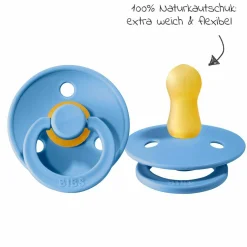 Schnuller - Colour 2er Pack - Sky Blue / Baby Blue - Gr. 0-6 M