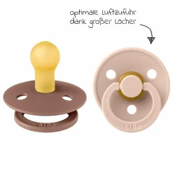 Schnuller - Colour 4er Pack - Blush / Woodchuck / Vanilla - Gr. 0-6 M